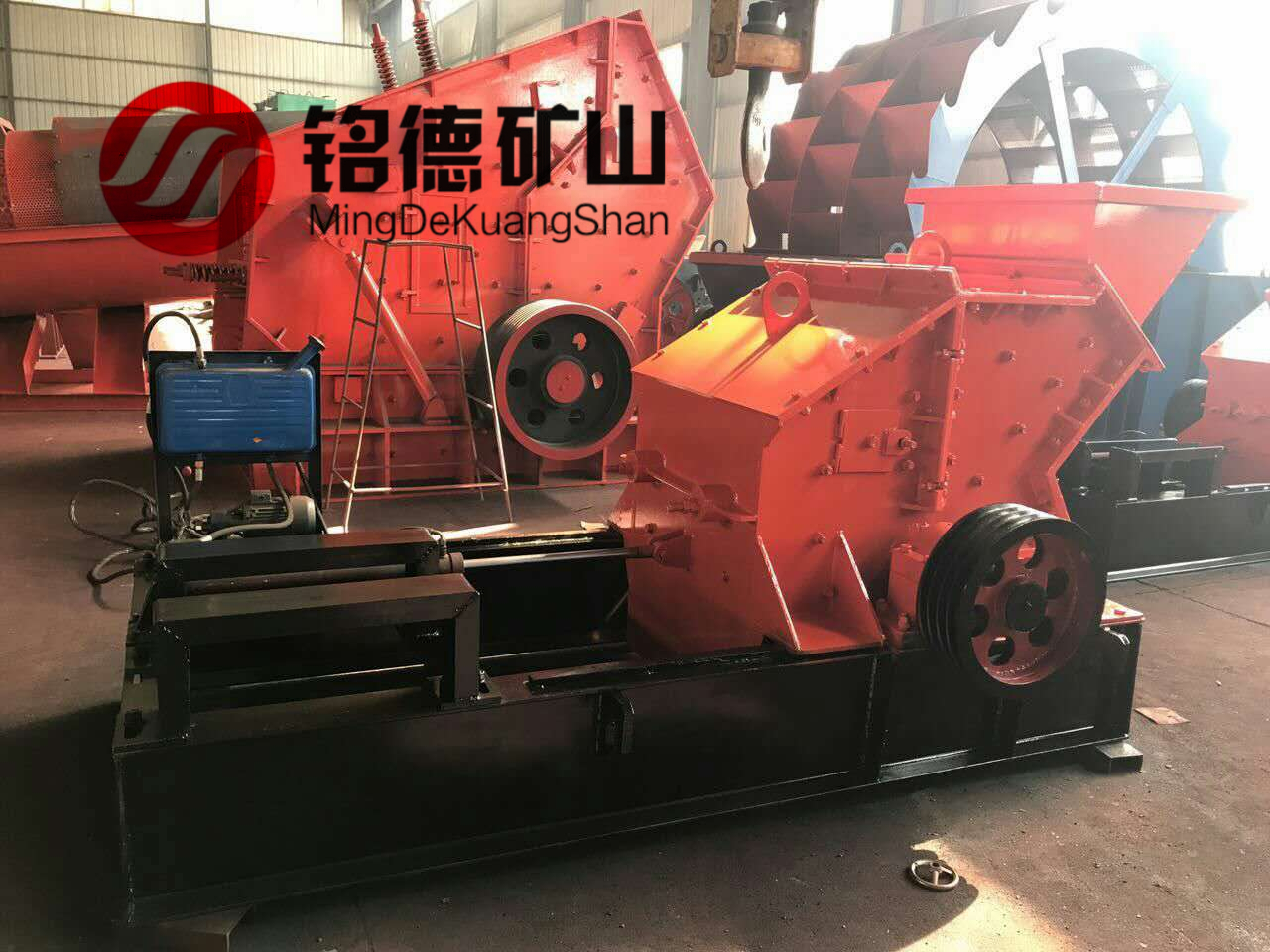 銘德制砂機廠家雄厚的技術實力和完善的服務體系讓用戶更加放心買賣